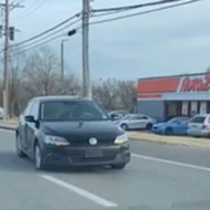 VIDEO: Car Takes a Nice Long Backward Drive Down St. Louis’ Page Avenue