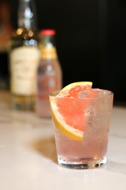 Classic pink gin cocktail. - COURTESY OF 1764 PUBLIC HOUSE