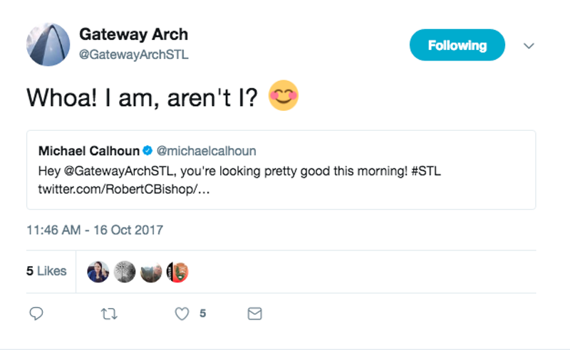 15 Tweets That Prove the Arch Is the Sassiest Monument Around (4)
