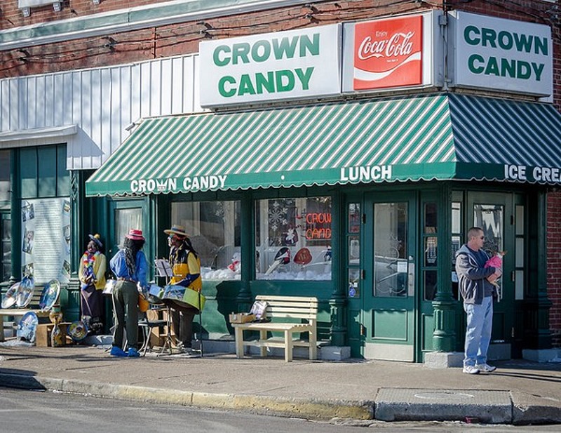 Crown Candy has held down its corner in Old North St. Louis for 104 years. - COURTESY OF FLICKR/KEITH YAHL