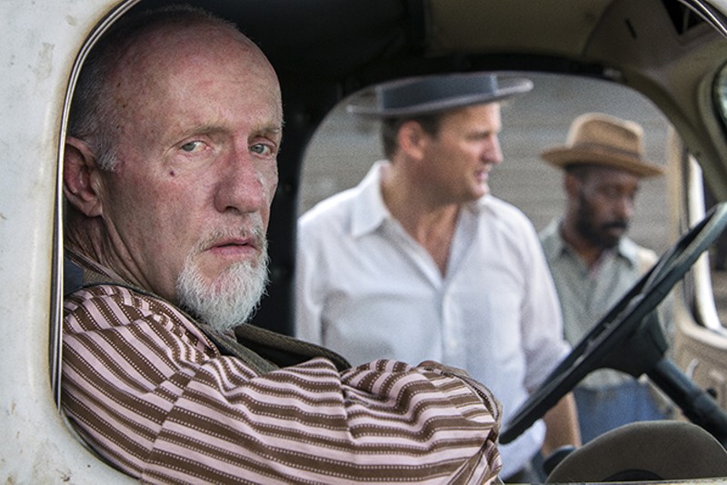 Jonathan Banks plays Pappy, the McAllans' virulently racist old man.