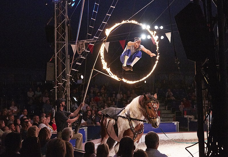 A Circus Flora performance in 2016. Each year is a different show, with performers brought in from around the world. - STEVE TRUESDELL