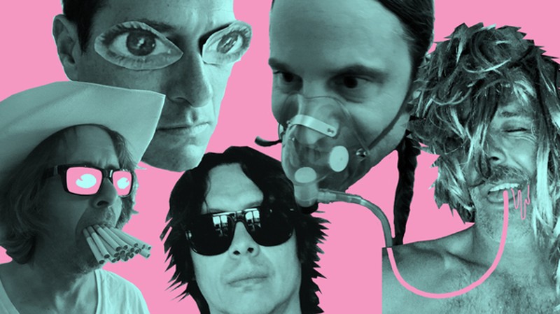 Hot Snakes will peform at Blueberry Hill's Duck Room on Wednesday, March 14. - PHOTO BY RICK FROBERG