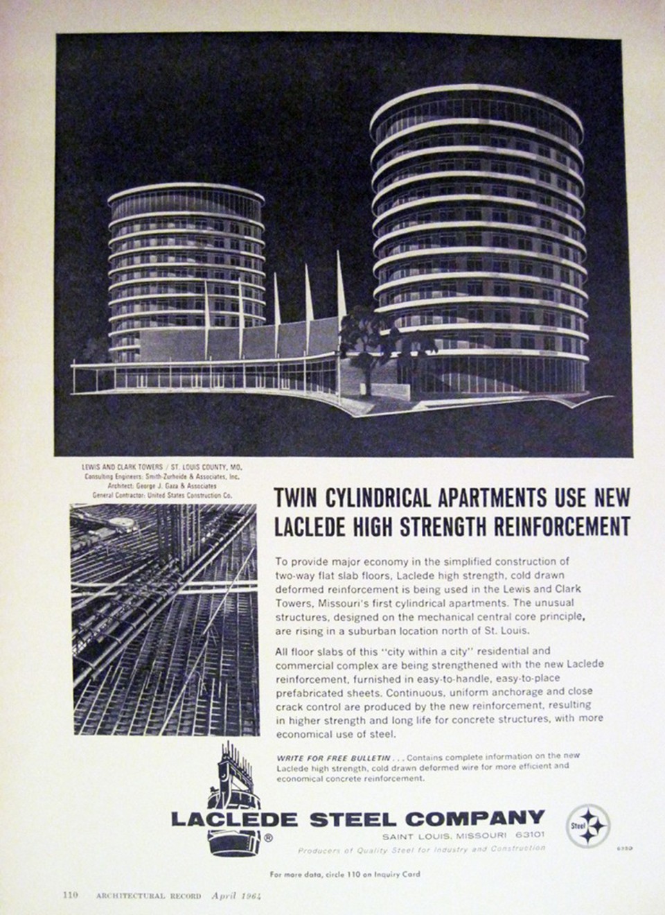 San Francisco blogger John Lumea found this 1964 Architectural Digest advertisement. - COURTESY OF B.E.L.T.