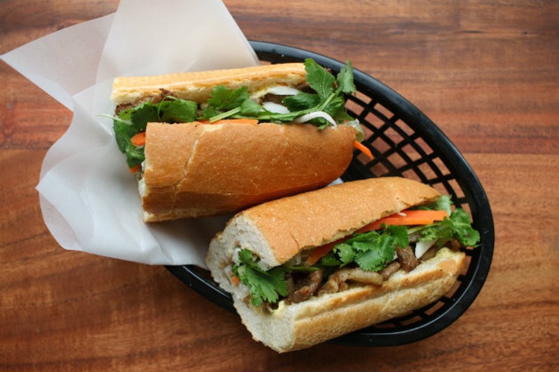 A tradition Vietnamese banh mi sandwich. - CHERYL BAEHR