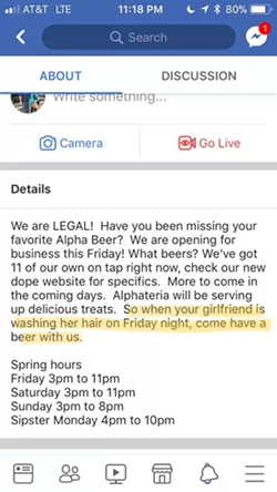 Alpha Brewing Scraps Hair Washing Motif After Pushback (2)