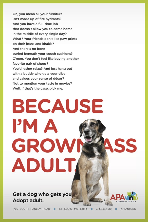 Grown-Ass Adult campaign art - courtesy of the APA