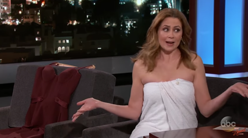 'I Am a Missouri Girl' Jenna Fischer Explains While Wearing a Towel on National TV