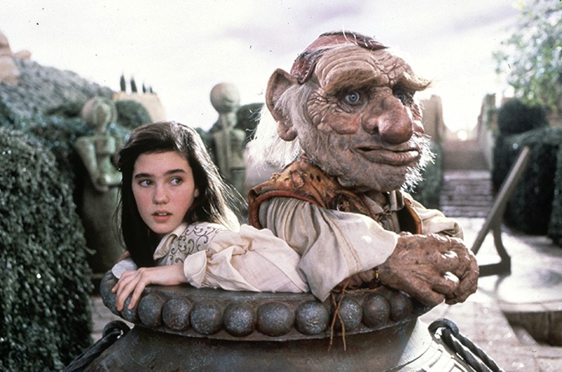 A young Jennifer Connelly gets lost in Labyrinth. - (c) THE JIM HENSON COMPANY INC.