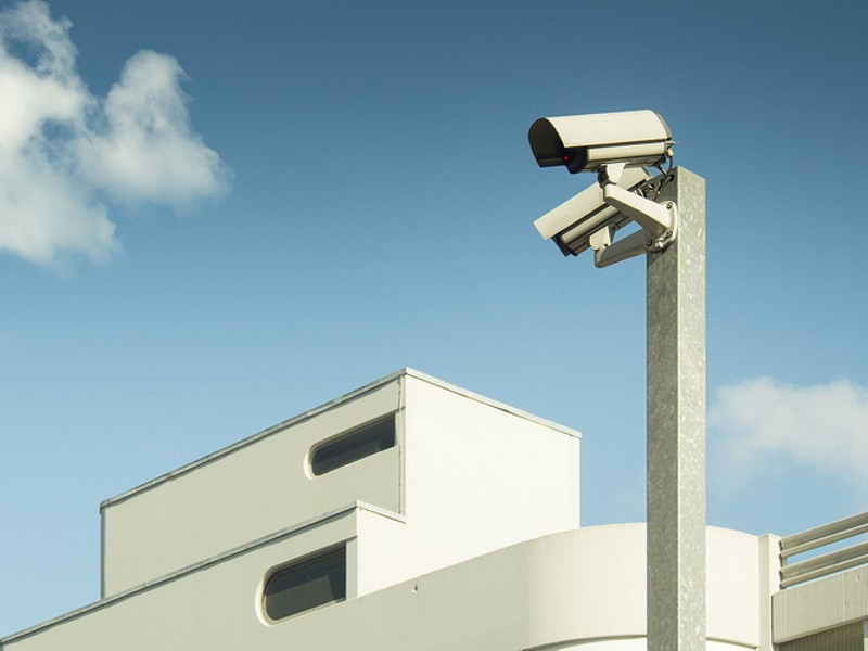 Hundreds of surveillance cameras now feed into a system monitored in real time by St. Louis police. - FLICKR/ANDREAS LEVER