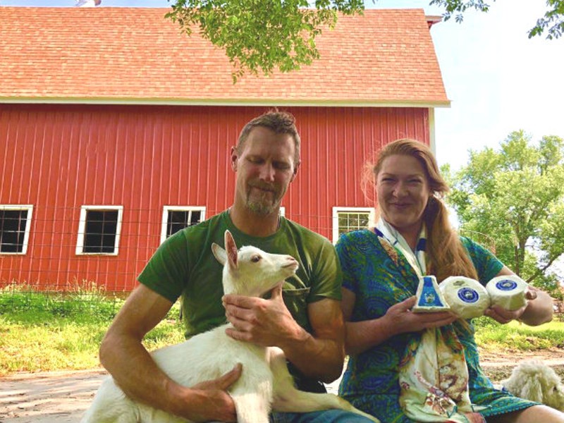 Steve and Veronica Baetje are selling their acclaimed creamery. - COURTESY OF BAETJE FARMS