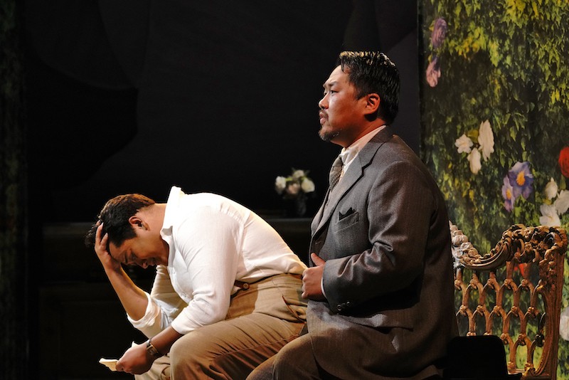 Geoffrey Agpalo and Joo Won Kang capably play a divided son and father. - COURTESY OF OPERA THEATRE ST. LOUIS