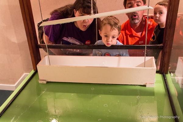 A family enjoys an interactive exhibit at the Magic House. - COIURTESY OF GREG NELSON