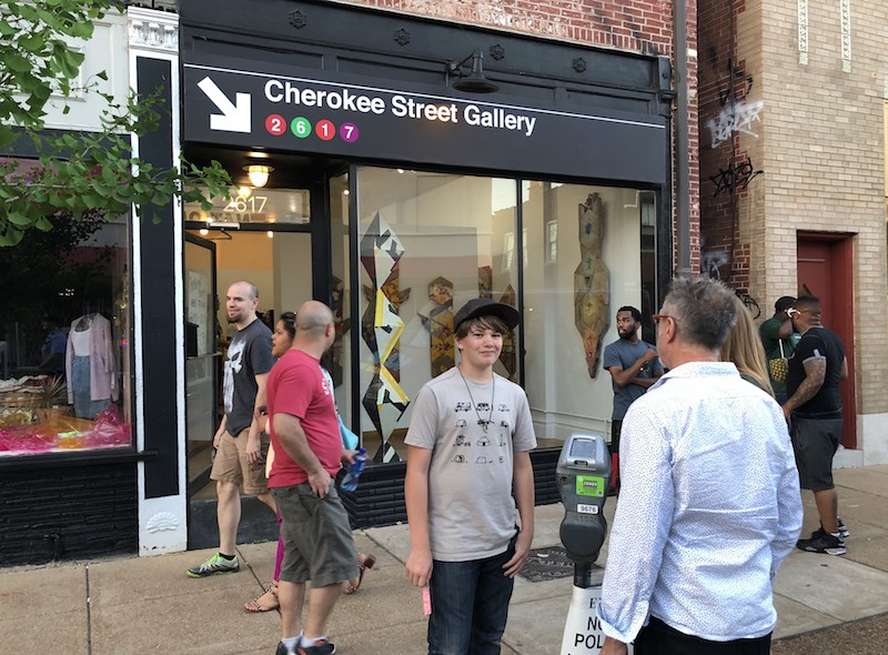 The gallery is located in the heart of Cherokee Street. - COURTESY OF CHEROKEE STREET GALLERY