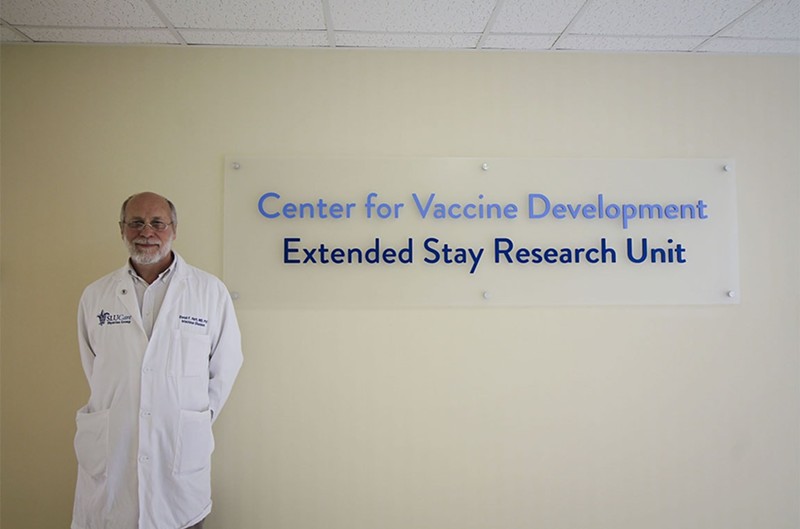 Daniel Hoft, M.D., Ph.D., directs SLU's Center for Vaccine Development - ELLEN HUTTI
