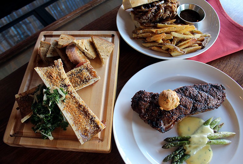 Hamilton's Steakhouse gets their steaks from Iowa Premium Black Angus. - LEXIE MILLER
