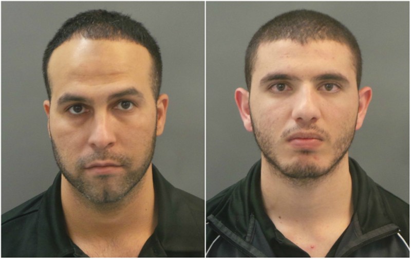 Jehad Motan, left, and Ahmed Qandeel were charged with assault. - COURTESY ST. LOUIS POLICE