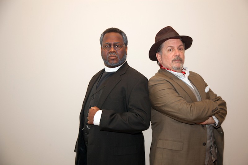Kenneth Overton and Tim Schall star in Union Avenue Opera's Lost in the Stars. - JOHN LAMB