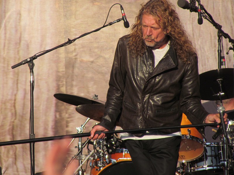 Rock legend Robert Plant is coming to the Pageant on Sunday — just one of a host of shows scheduled in the last 36 hours after LouFest's cancellation. - FLICKR/STEVEN MILLER