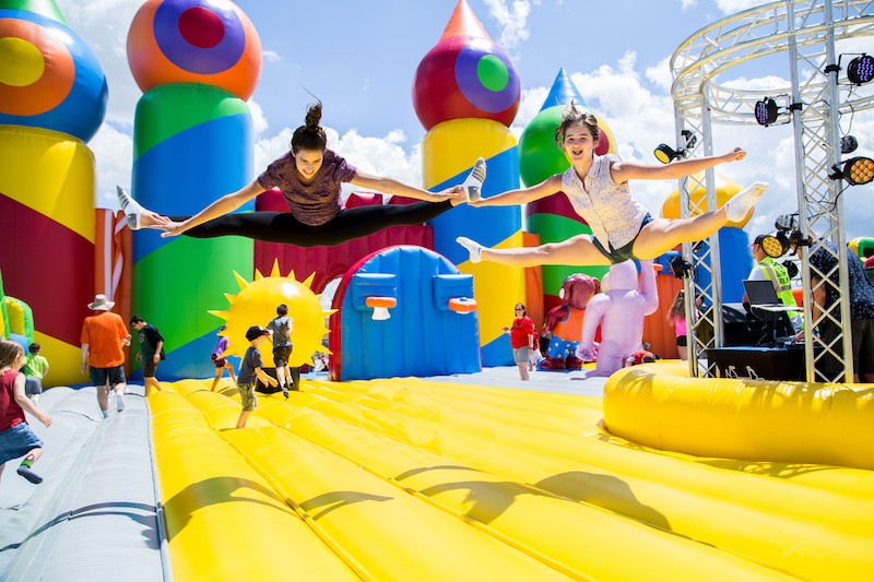 Get yer bounce on! - COURTESY OF BIG BOUNCE AMERICA