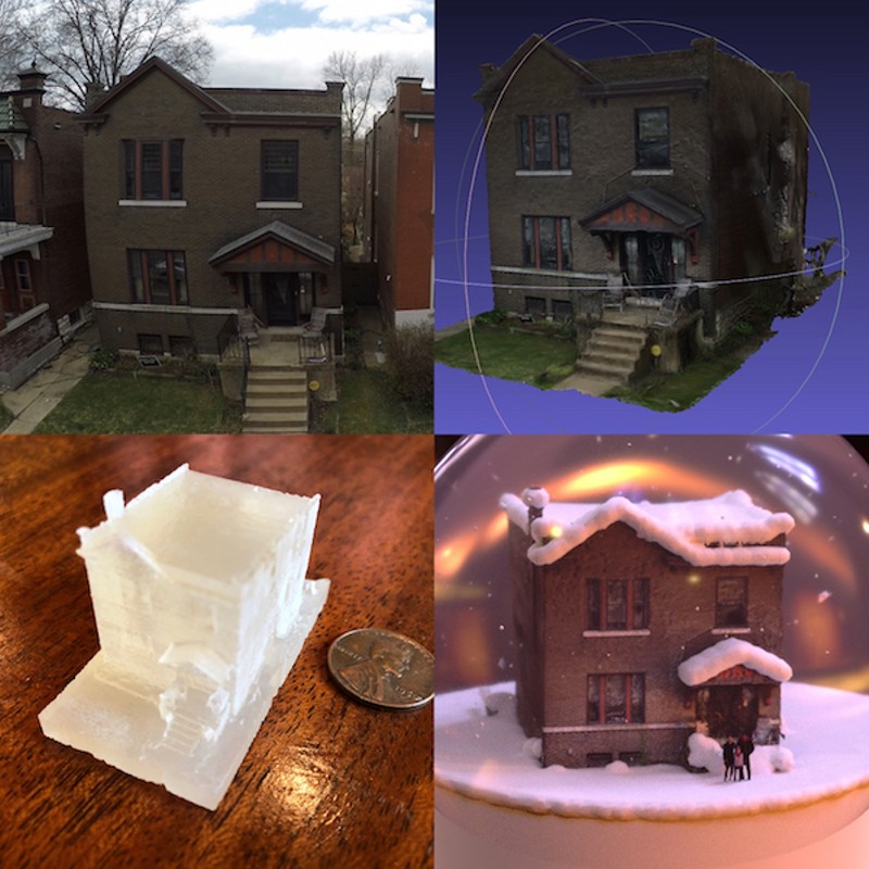 Snow Day, New St. Louis Startup, Will Capture Your House in a Snow Globe