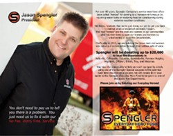 Photos: Spengler Plumbers Model For Fire Department Charity Calendar