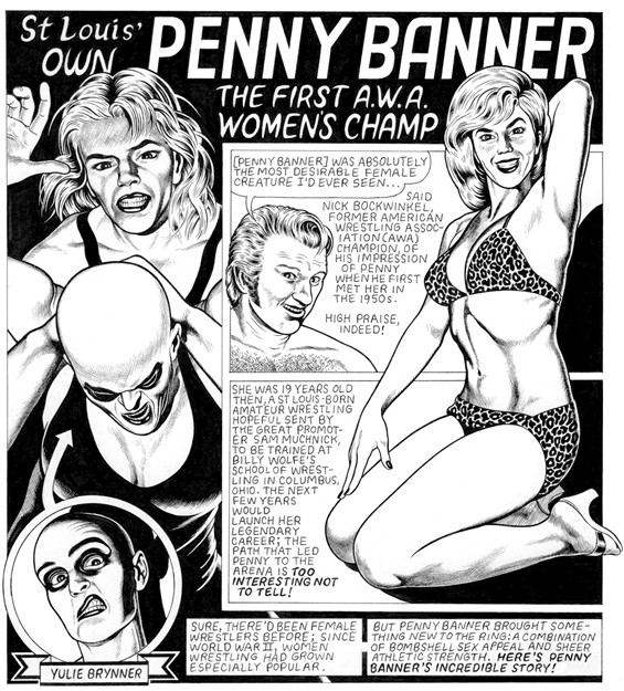 Meet St. Louis' Penny Banner, the First A.W.A. Women's Champ