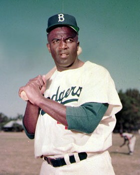 Jackie Robinson: "Love is something that no one can control."