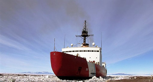 An icebreaker ship. - PHOTO COURTESY OF THE NATIONAL SCIENCE FOUNDATION