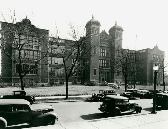 Central High School in its heyday. - Photo courtesy of Missouri History Society