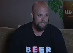 Jeff Britton, owner at Exit 6 Pub and Brewery. - YOUTUBE