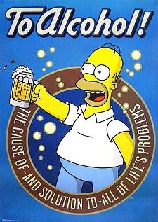 Homer knows a thing or two about booze-fueled impulsivity - Image source