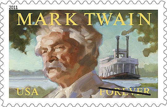Mark Twain Graces Latest US Postal Service Stamp -- Again