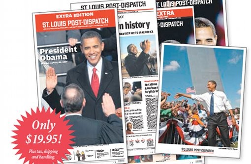 Post-Dispatch Transitions from 'Inauguration Day' to Payday