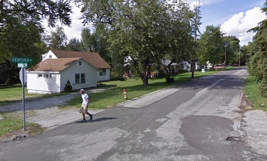 Ventura Drive where the shooting victims were found. - via Google Maps