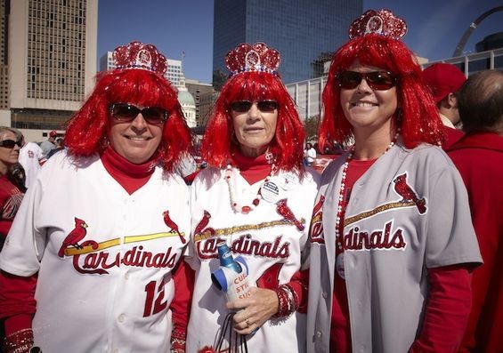 A few members of Cardinal Nation. - Source