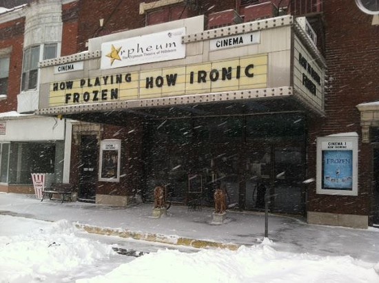 The Orpheum Theatre in Hillsboro, Illinois. - Facebook