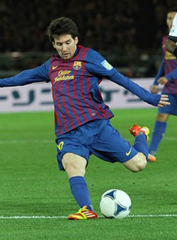 Lionel Messi is out due to injury. - Christopher Johnson on Flickr