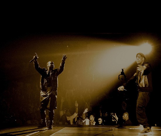Academia's newest subjects: Kanye West and Jay-Z. - platoart on flickr