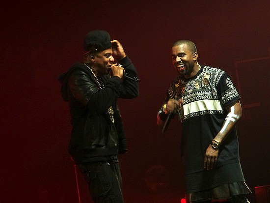 Jay-Z and Kanye West. - u2soul on flickr