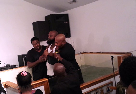 For Michael Brown Sr., Weekend Brings a Baptism Instead of a Grand Jury Decision