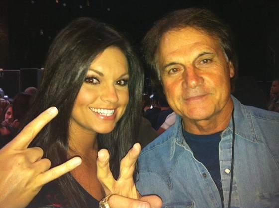 Tony La Russa's Eye: A Coded Message To His Daughter, Bianca?