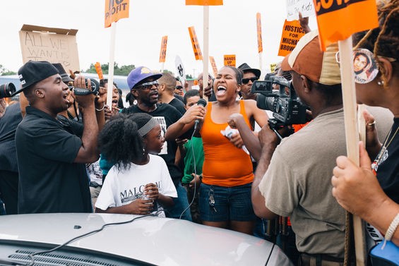 Cameras and microphones give demonstrators a chance to share their movement with the world.
