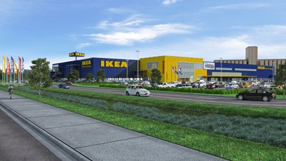 St. Louis' future IKEA store. - IKEA