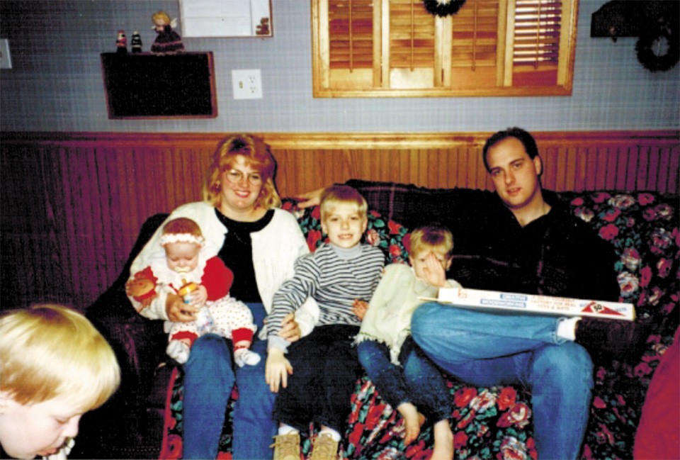 Young Cort, center, with parents Cathy and Charles VanOstran and siblings Callie, left, and Collin, right. - COURTESY OF CORT VANOSTRAN