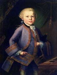 Mozart watched no wrestling as a lad -- think about it.