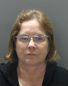 Virginia Burns' mug shot. She may have received unlawful disability payments, according to police. - Ladue Police Department