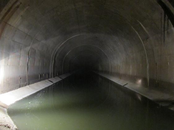 Unlike the open-air sections of River Des Peres, the tunnels below Forest Park contain a mixture of sewage and stormwater.