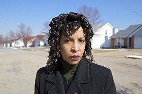 Cheryl M. Nelson -- NOT happy with St. Louis Public Schools Administrators - Photo by Jennifer Silverberg