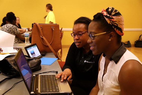 CoderGirl gives women a weekly space to learn coding and computer skills that can lead to future jobs. - Courtesy of LaunchCode